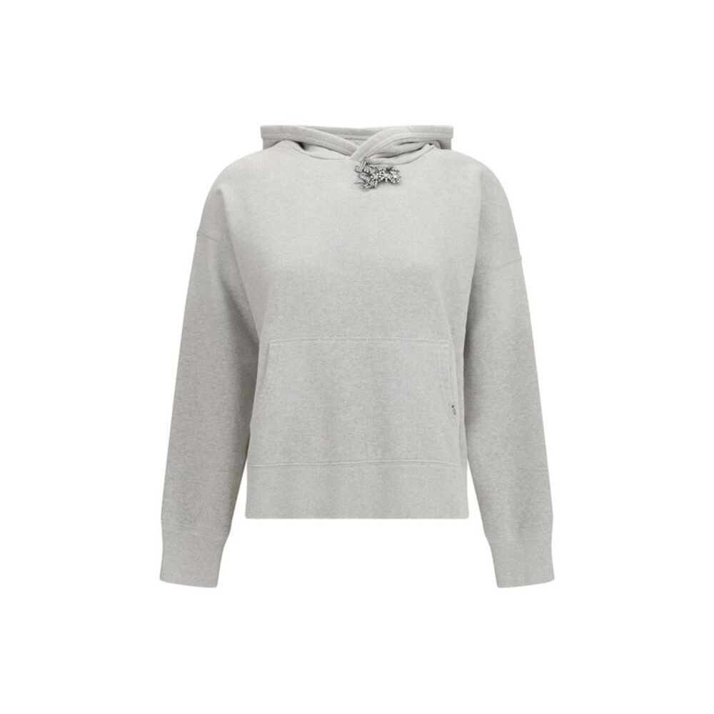 Prada Gray Cotton Women's Sweatshirt